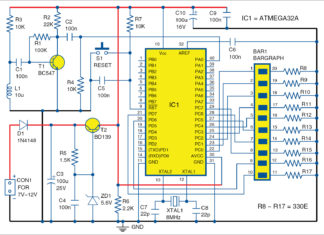 Wireless VU meter Using ATmega32A IC | Full Electronics Project