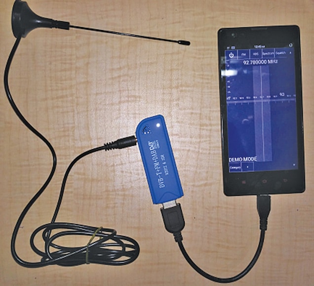 Software Defined Radio with Android Smartphones