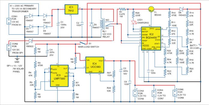 Multifunction Rechargeable Digital Clock | Detailed Electronics Project