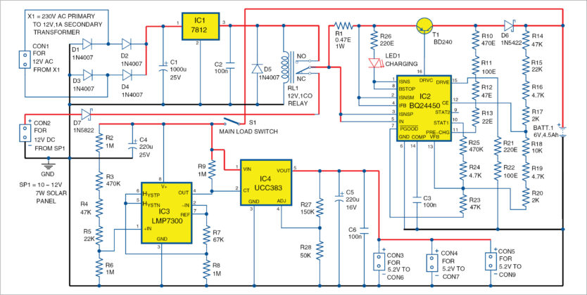 Multifunction Rechargeable Digital Clock | Detailed Electronics Project