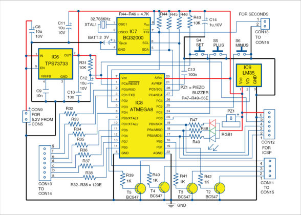 Multifunction Rechargeable Digital Clock | Detailed Electronics Project