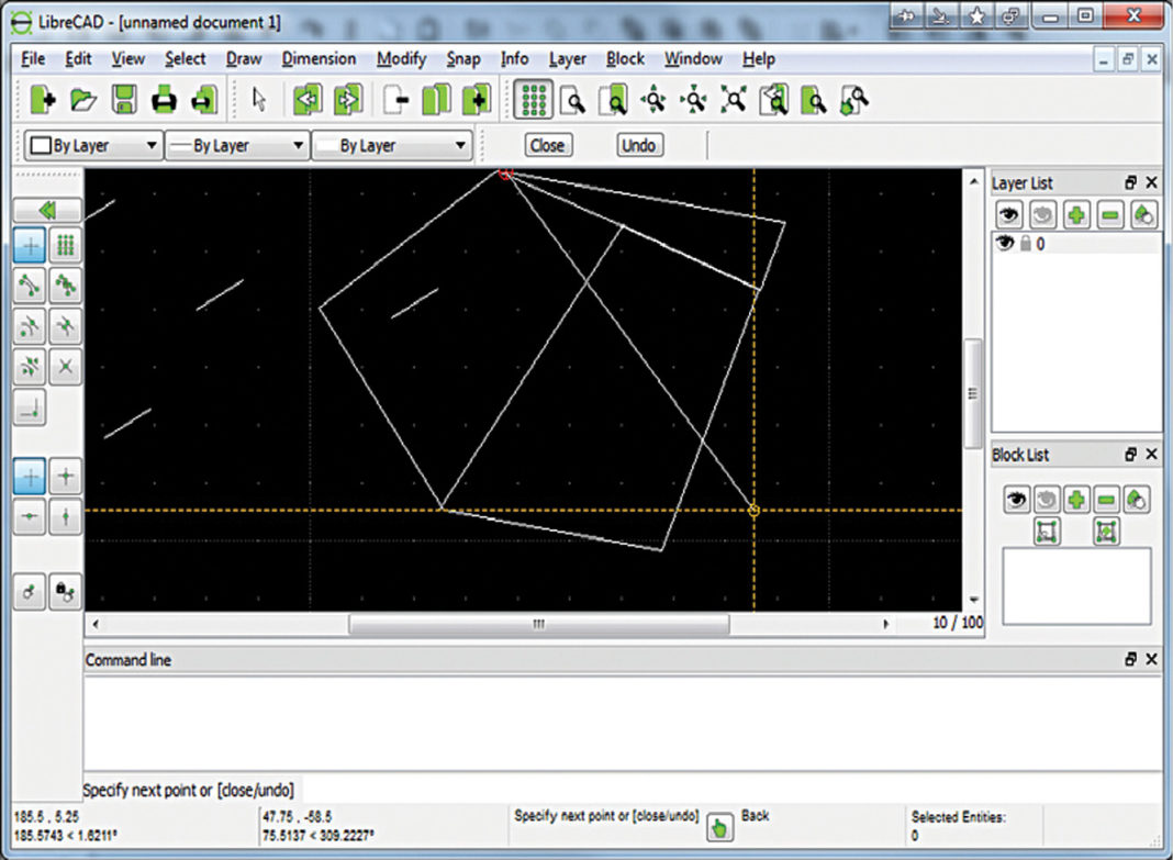 Librecad электрические схемы