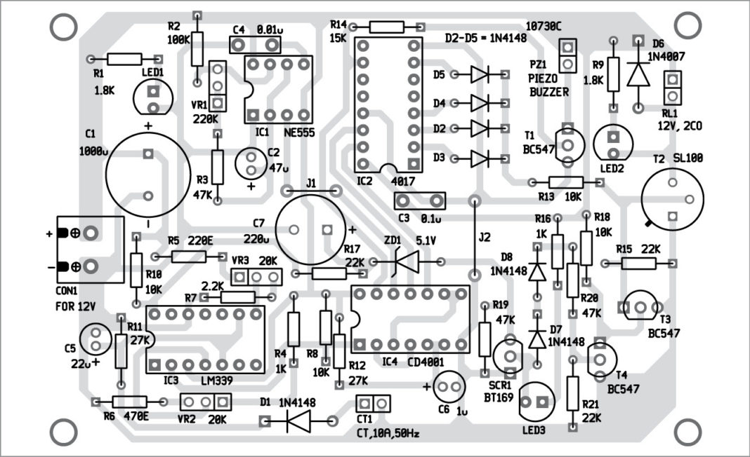 No-Load and Overload Protector for AC Motors | Full Electronics Project