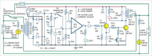 Adjustable AC Circuit Breaker - Full Electronics Project