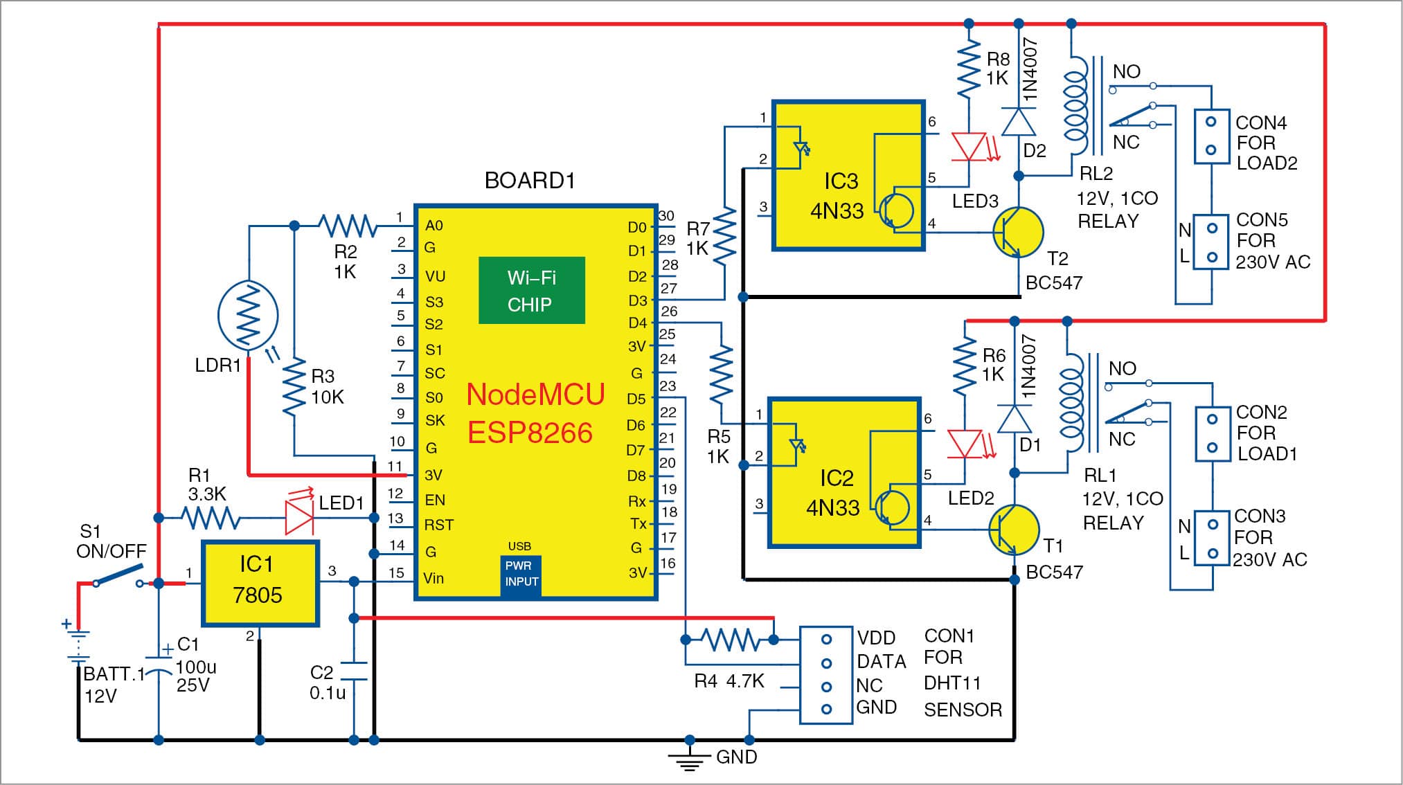 Esp32 nodemcu схема