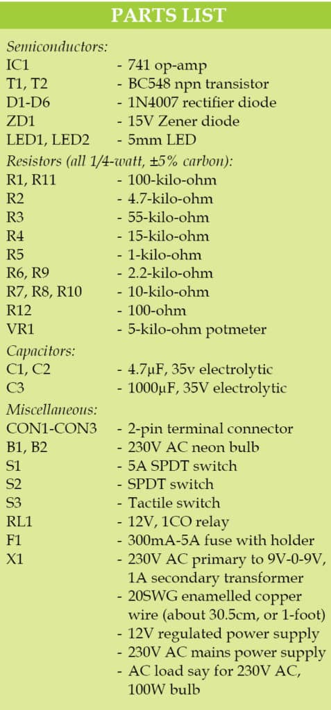 Adjustable AC Circuit Breaker - Full Electronics Project