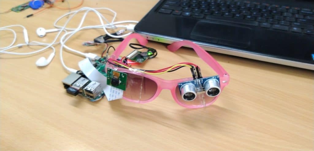 Facial Recognition Smart Glasses For Visually Challenged Person