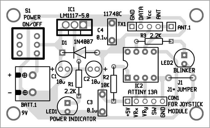 Joystick Controlled Robot | Full Electronics Projects