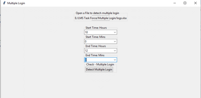 Detecting Multiple Logins In Online Exams | Full Software Project