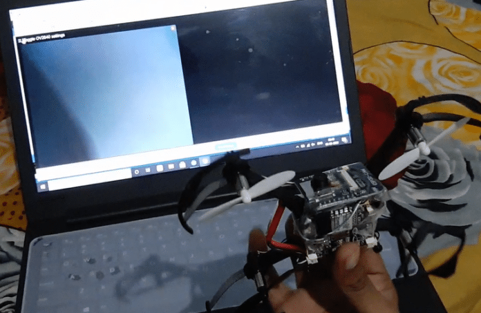 Low Cost Drone Powered By ESP32 CAM