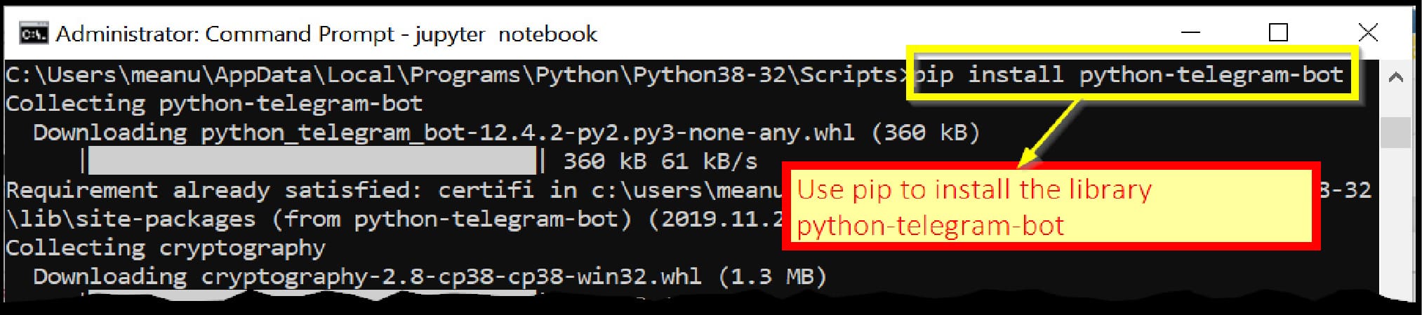 Как сделать чтобы бот отправлял картинку python telegram