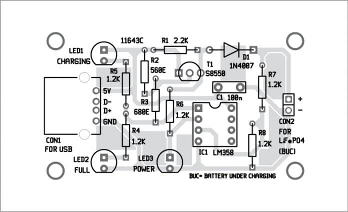 Little LiFePO4 Battery Charger