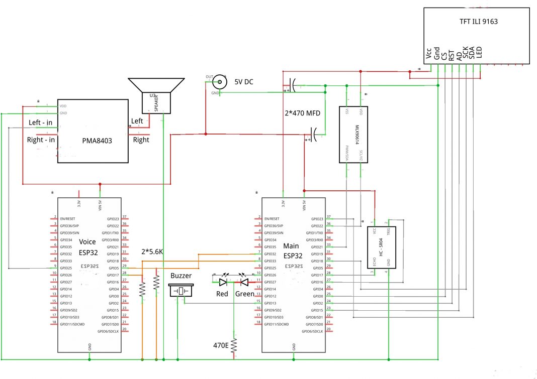 ESP32 Touchless Temperature Scanner