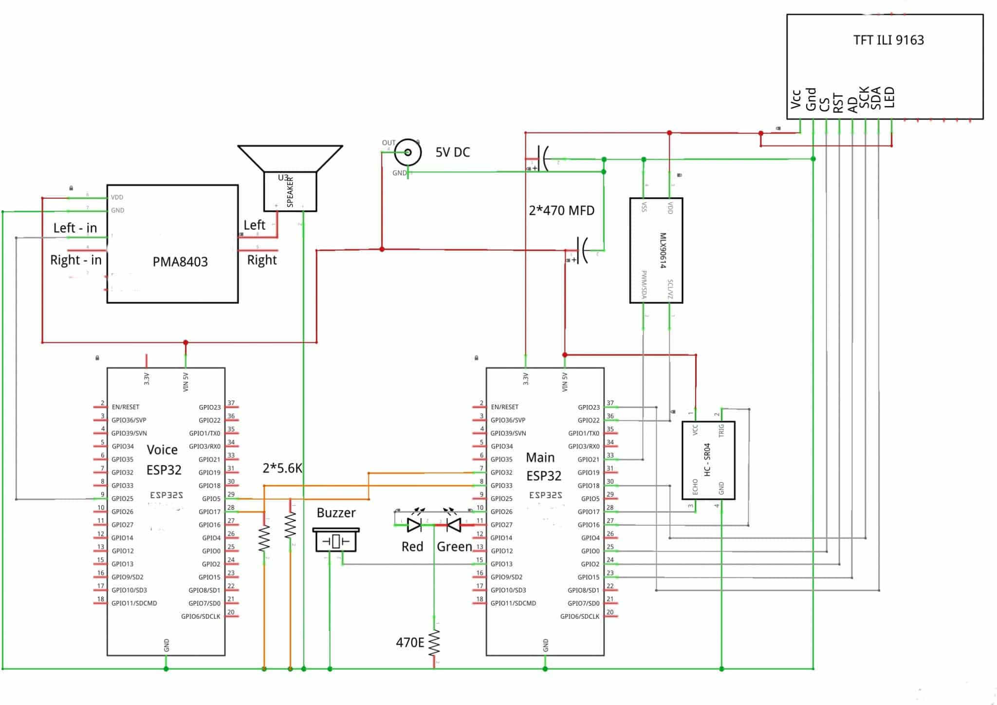 Esp32 Touchless Temperature Scanner