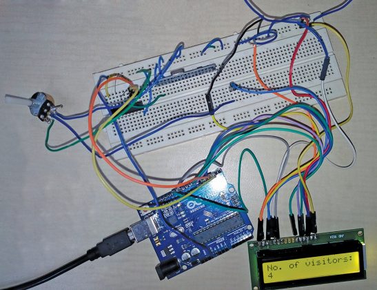 Wireless Visitors Counter Using Arduino | Full Electronics Project