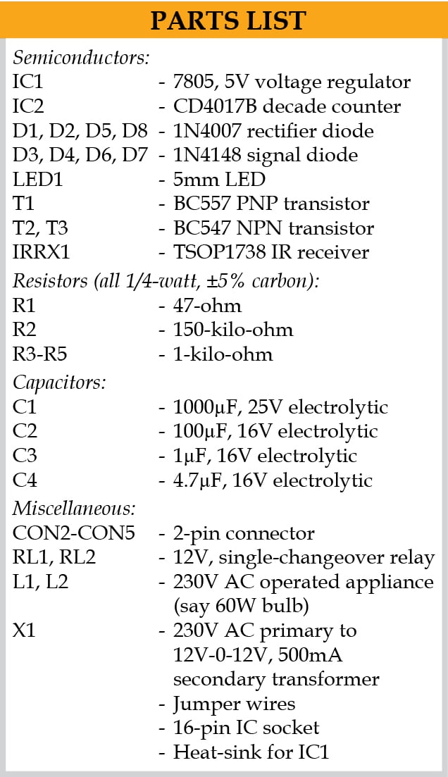 On/Off Remote Control For Two Appliances | Full Electronics Project