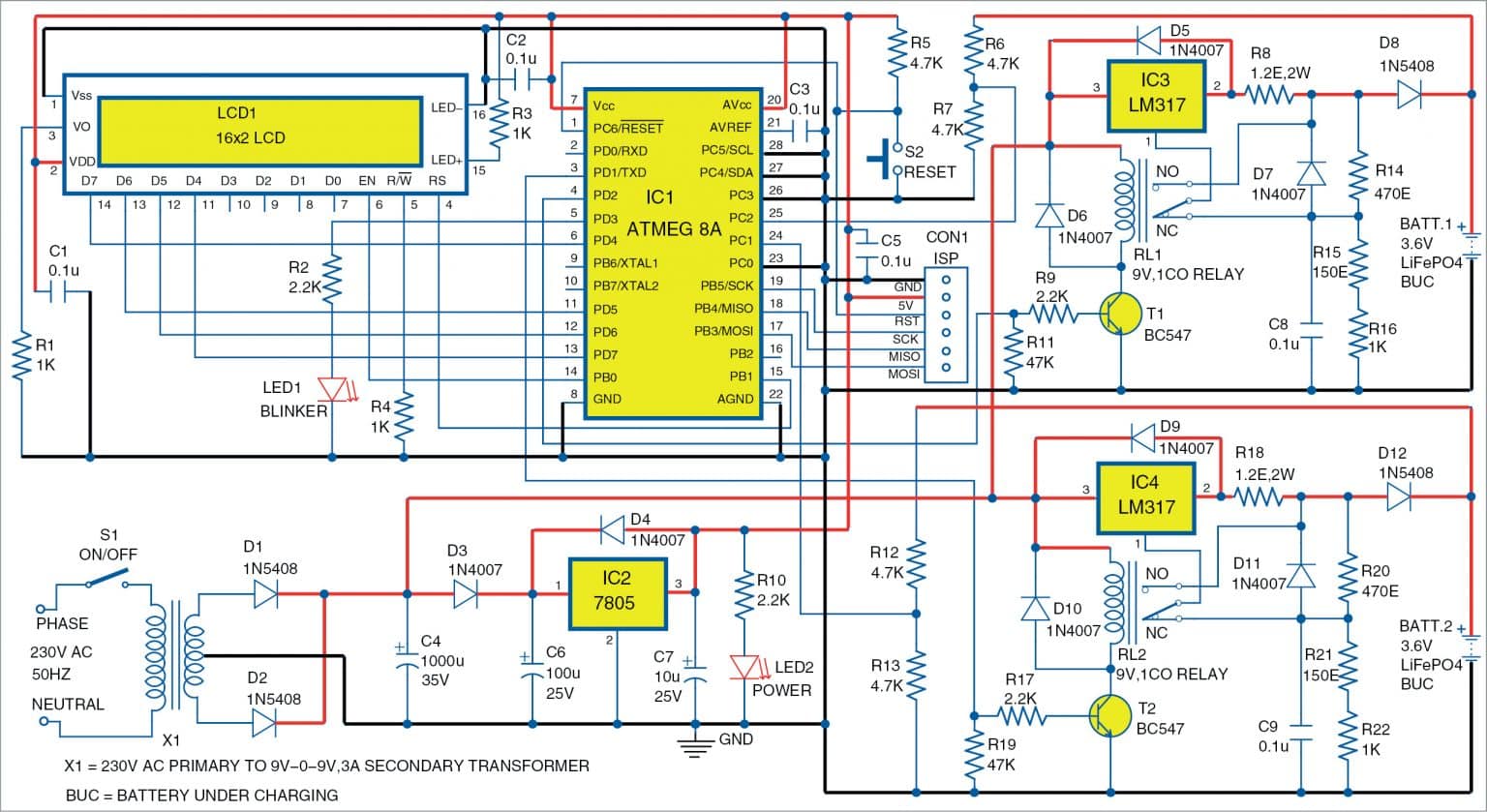 Automatic LiFePO4 Cell Charger | Full Electronics Project