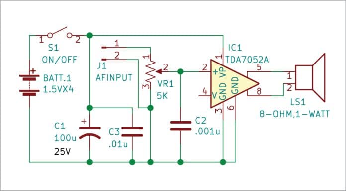 1-Watt Single-Channel Audio Amplifier | Full DIY Project