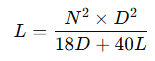 Coil Inductance Formula