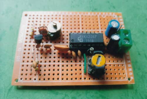 Simple FM Radio Receiver Using KA2247