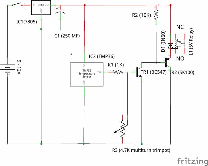 Cute Temperature Controller - Electronics For You