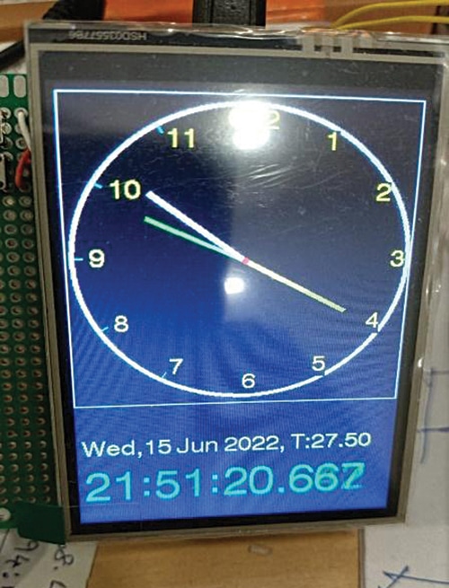 ESP32 based DIY Millisecond Clock