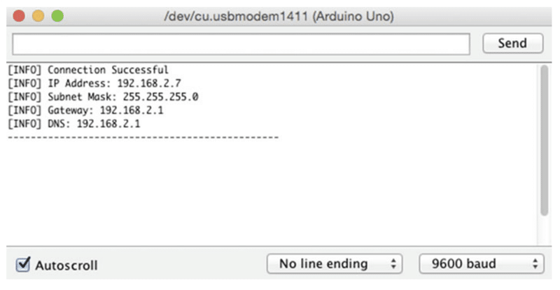 Connecting Arduino to the Internet via Ethernet