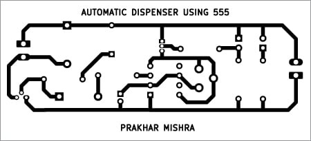 Diseño de PCB del dispensador automático