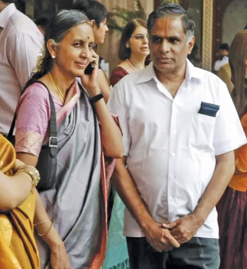 Prof. S. Sadagopan with his wife