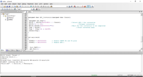 Interfacing LPC2148 32bit Microcontroller With The PC Using NI LabVIEW