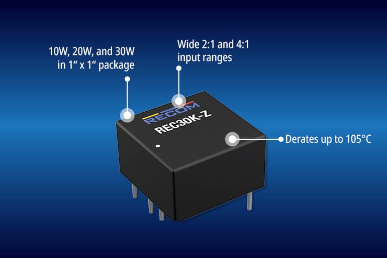 DC/DC Converters For Space-Limited Applications