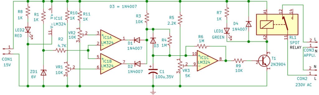 Voltage Protection Circuit with Adjustable Delay