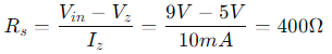 series resistor Formula