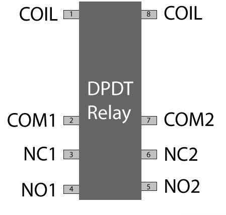 DPDT Relay Switch