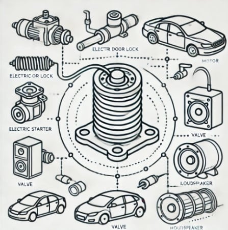 Solenoid applications