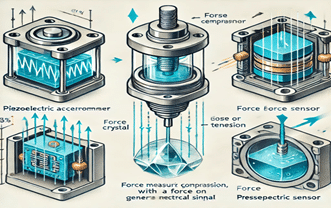 Various Piezoelectric Sensors