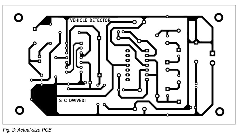 Vehicle Theft Detector PCB Design