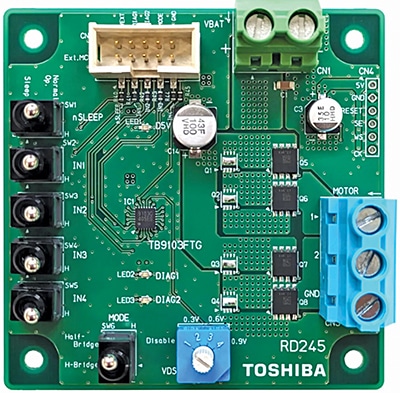 Automotive Brushed DC Motor Control