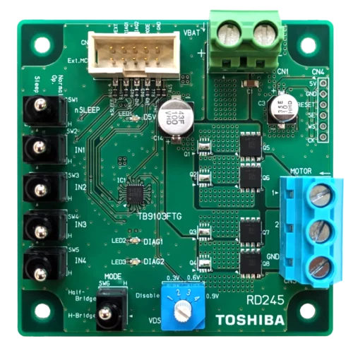 Automotive Brushed DC Motor Control Reference Design