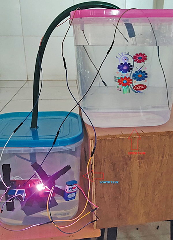 DIY Automated Water Stage Indicator and Controller with Arduino