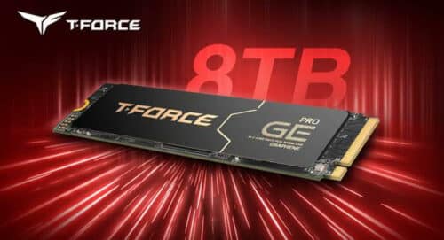 TEAMGROUP’S T-FORCE GE PRO PCIE 5.0 SSD Debuts 8TB Specification Redefining Storage with Unparalleled Performance and Stability