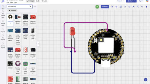 IndusBoard Now Supported in Circuit Designer