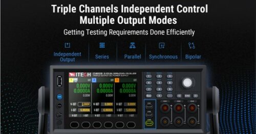 ITECH Releases IT-N6300 Series Triple-Channel Programmable DC Power Supply, Opening a New Era of Testing