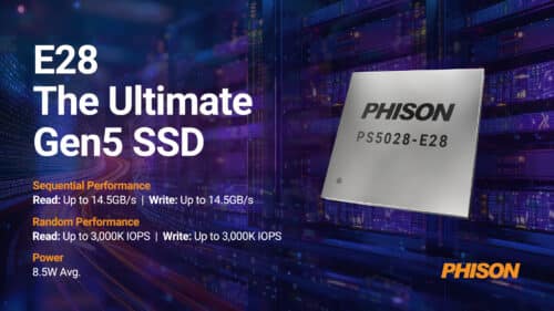 Phison Unveils Lightning-Fast Gen5 Storage, Expanding Suite of High-Performance Solutions during CES 2025
