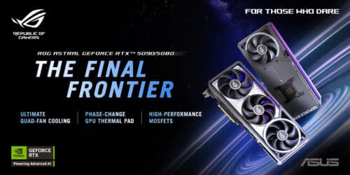 ASUS Announces NVIDIA GeForce RTX 50 Series Graphics Cards
