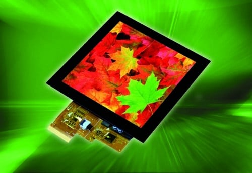 DISPLAY VISIONS: Industrial-grade TFT display in a square form factor